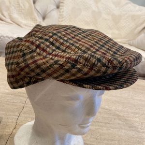Olney men vintage cap hat 100% wool made in England vintage (new)